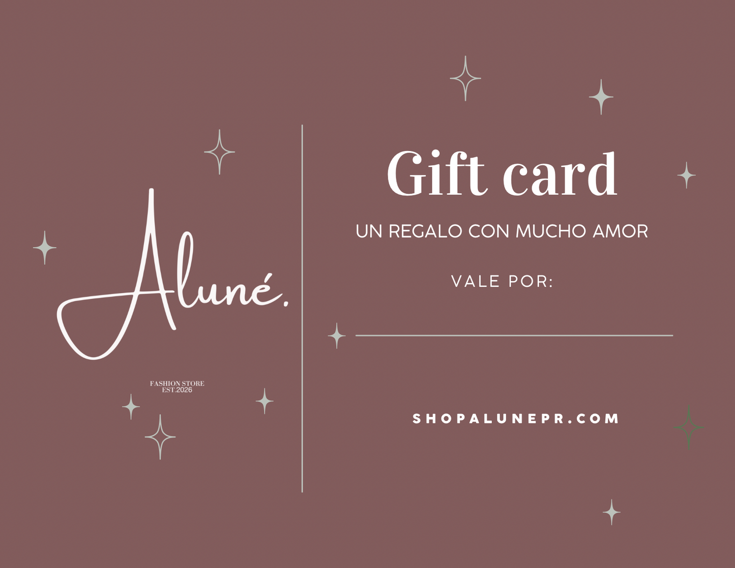Store Gift Card